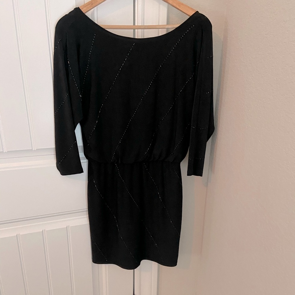 White House Black Market Mini Black Dress